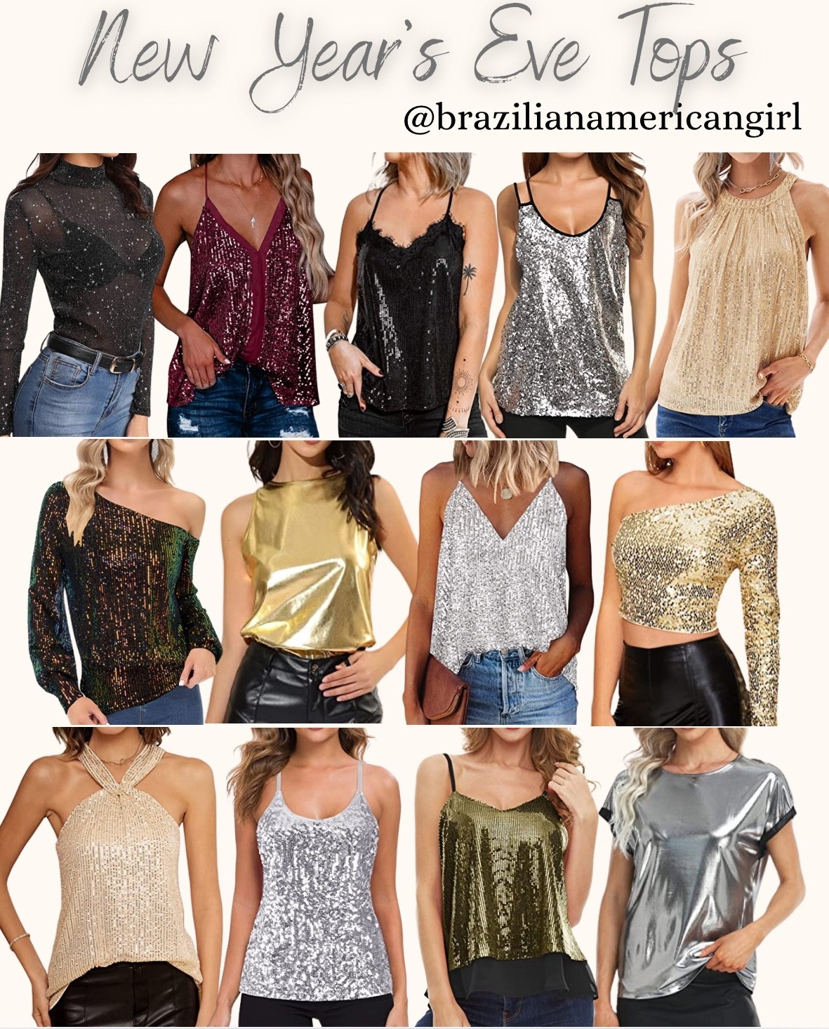 Amazon NYE Tops

#LTKootd #LTKSeasonal #LTKHoliday