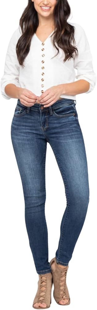 Judy Blue Classic Mid Rise Skinny (82106) | Amazon (US)
