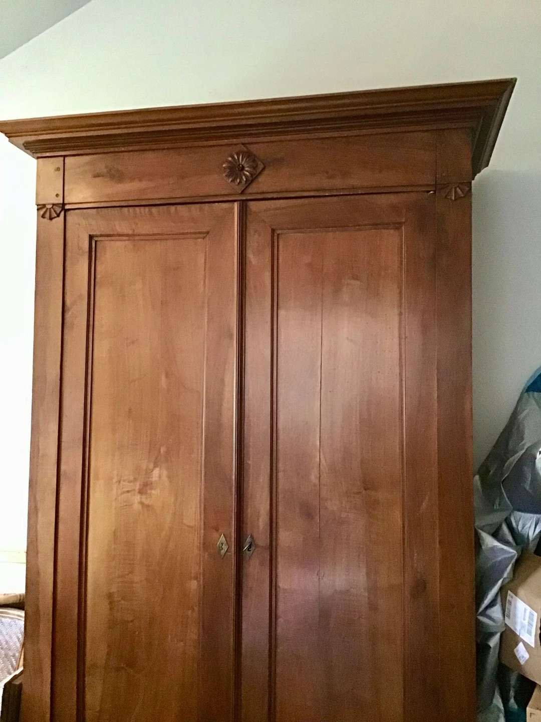 French Armoire 18th Century Antique Linen Press Walnut - Etsy Canada | Etsy (CAD)