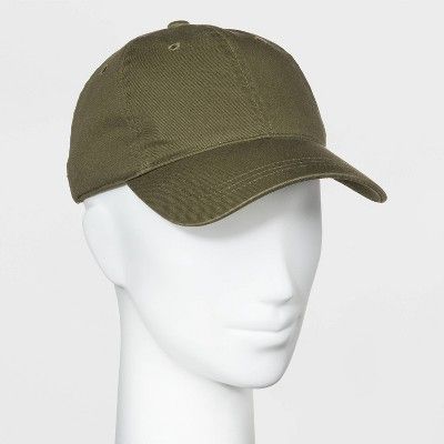 Women's Cotton Baseball Hat - Universal Thread™ Green One Size | Target