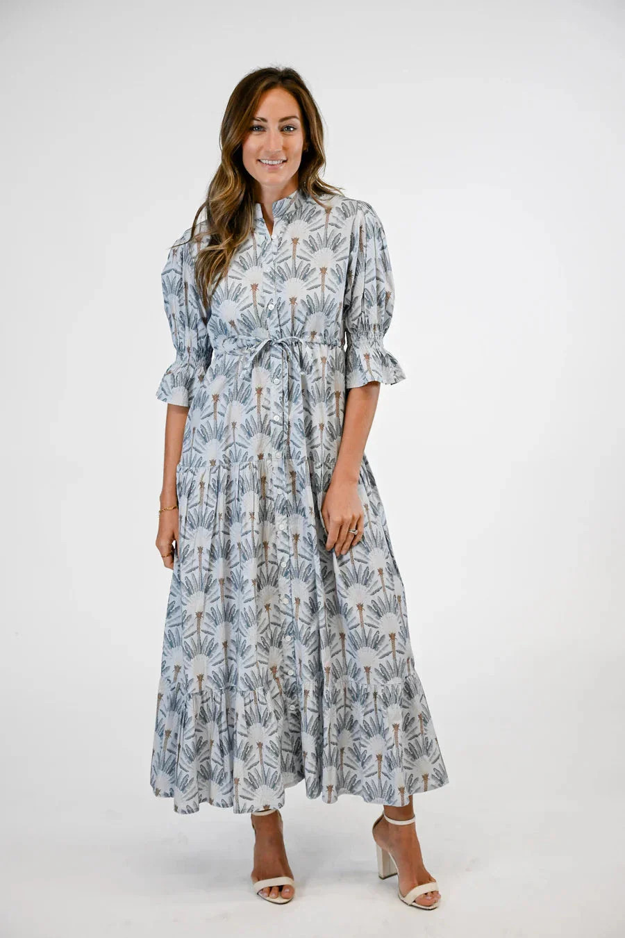 Kai Maxi Dress - Shady Grove | The Horseshoe Crab