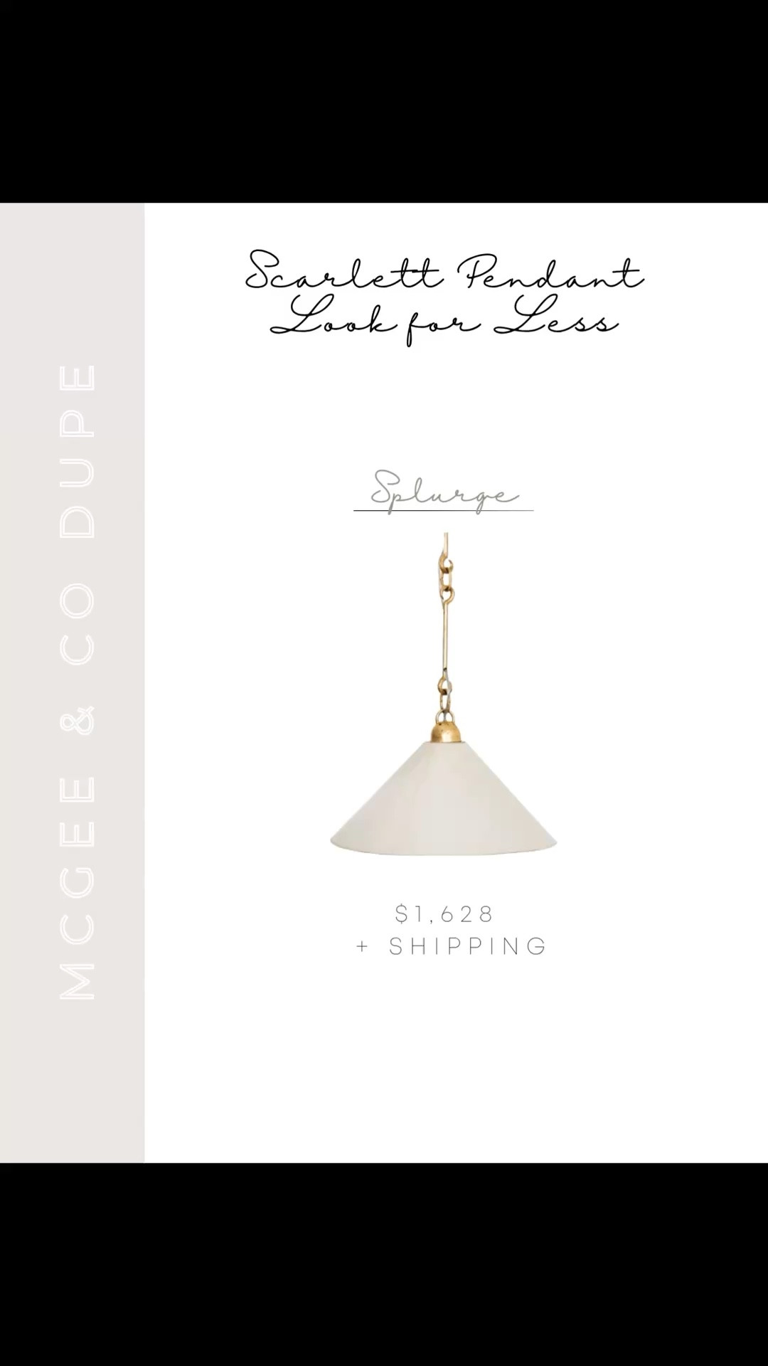 If you love the look of the McGee & Co Scarlett Pendant but not the price tag, these are the best look-for-less options I’ve found. Same statement making, elevated style, just way more budget friendly 🤍 Linking my favorites here so you can easily compare.

#LTKHome #LTKSaleAlert