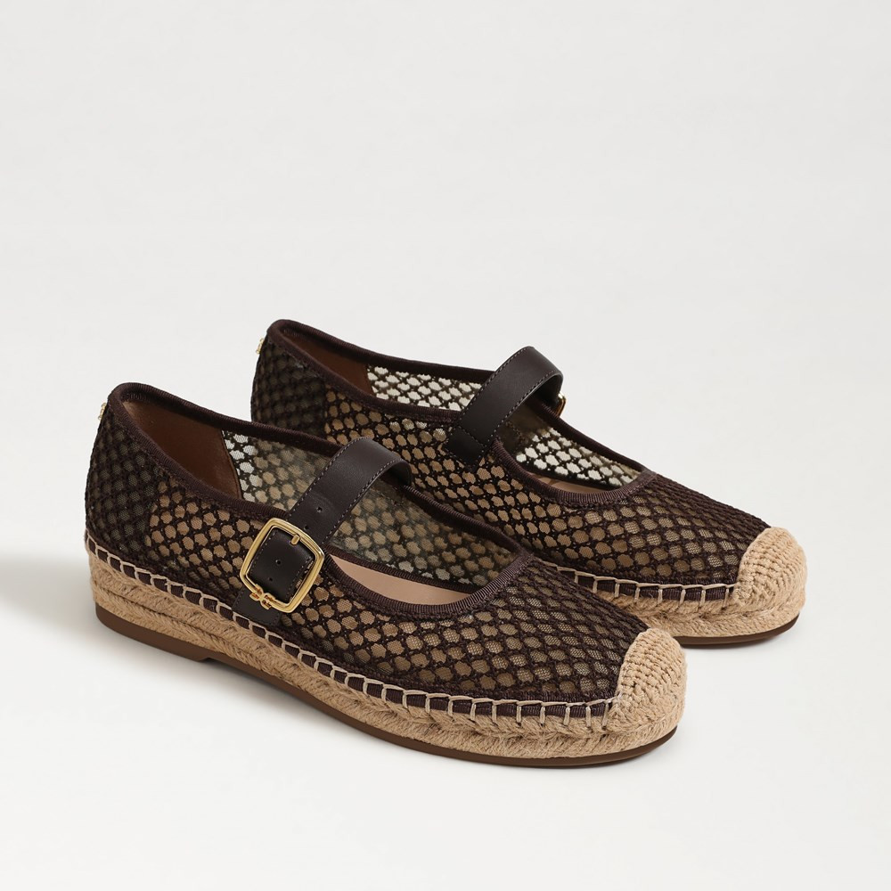 Sam Edelman Mackie Mesh Espadrille Mary Jane | Women's Mary Janes | Sam Edelman
