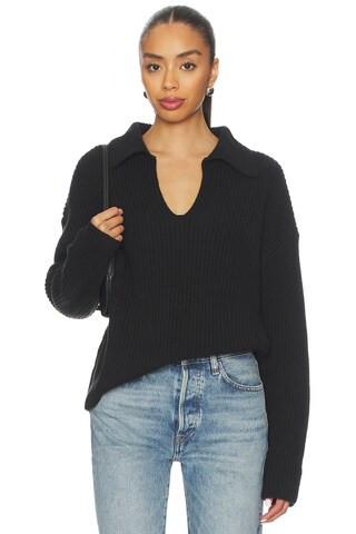 ALL THE WAYS Alana Sweater in Black from Revolve.com | Revolve Clothing (Global)