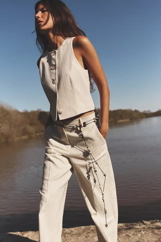 RUSTIC WAISTCOAT | Zara UK