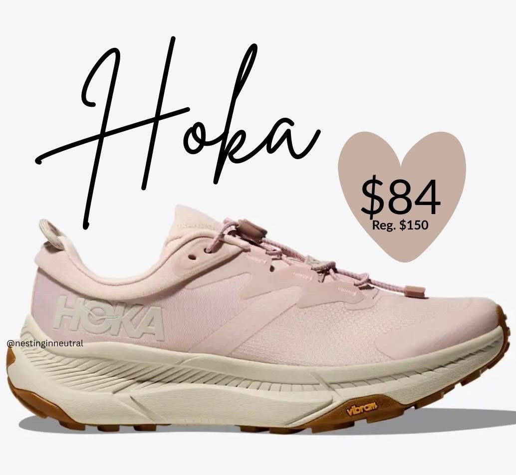 🤩 AMAZING HOKA de@l! The pink is EVERYTHING 🎀 So comfy + so cute, grab them before they sell out! Extra 20% off in cart. 👟

Sneakers, neutral, active 

#LTKfitnessgoals #LTKGiftGuide #LTKSaleAlert