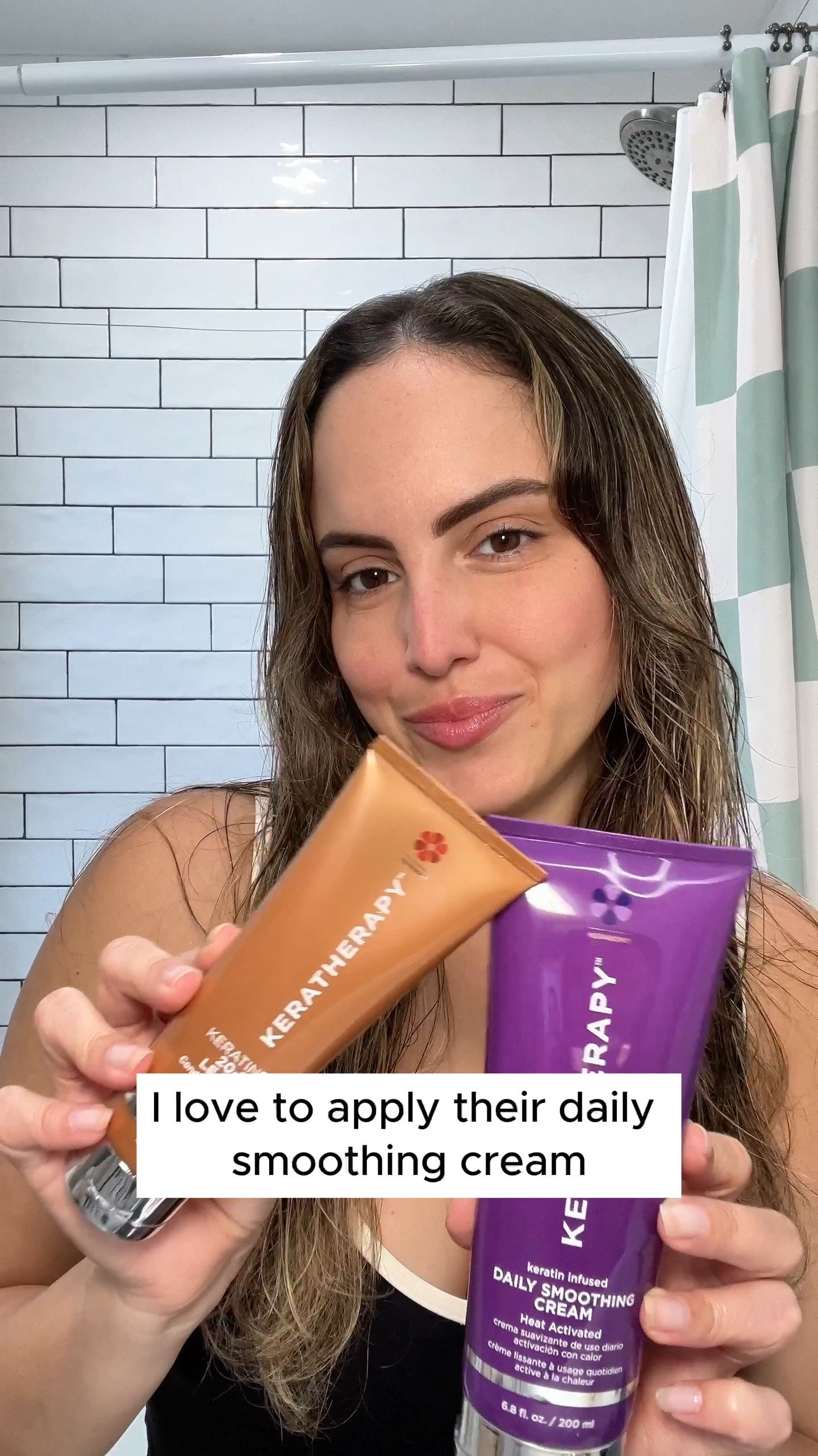 Genuinely the most hydrating shampoo and conditioner I have ever used! Here are some benefits from using @keratherapy :

🌿 CLEAN: Paraben-free, sodium chloride-free, and sulfate-free for healthier hair.
💪 KERATIN-INFUSED: Boosts keratin levels for ultimate hair health.
🏆 PRO QUALITY: Salon-crafted products at a fair price.

✨ Moisture Shampoo: Gently cleanses, reduces frizz, and restores shine.
✨ Daily Smoothing Cream: Heat-activated treatment for smooth, frizz-free hair.
✨ Repair 20-In-1 Leave-In: Revive and strengthen hair in one step.

@Keratherapy #Keratherapy #KeratherapyPartner #ad

#LTKBeauty #LTKVideo #LTKFindsUnder50