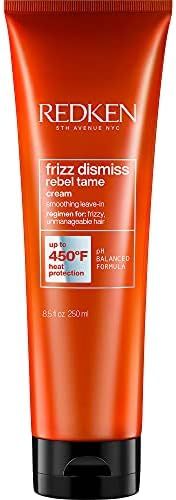 Redken Frizz Dismiss Rebel Tame Heat Protective Leave-In Cream | For Frizzy Hair | Protects Hair ... | Amazon (CA)