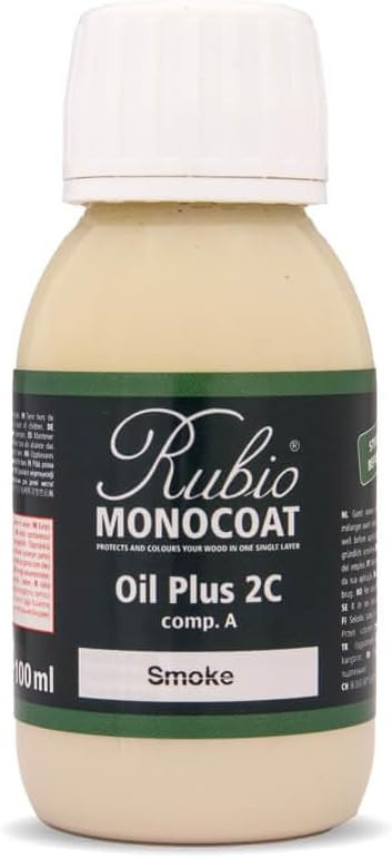 Rubio Monocoat Wood Stain & Finish Sample - Smoke | Oil Plus Part A | Quick-Dry, Eco-Friendly Lin... | Amazon (US)