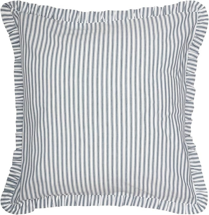 VHC Brands Sawyer Mill Blue Bedding Accessory, Euro Sham 26x26 | Amazon (US)