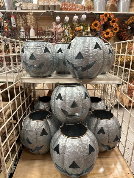 Michaels galvanized pumpkins ~ Halloween 2023 | Halloween decor, Halloween porch decor 

#LTKsalealert #LTKhome #LTKSeasonal