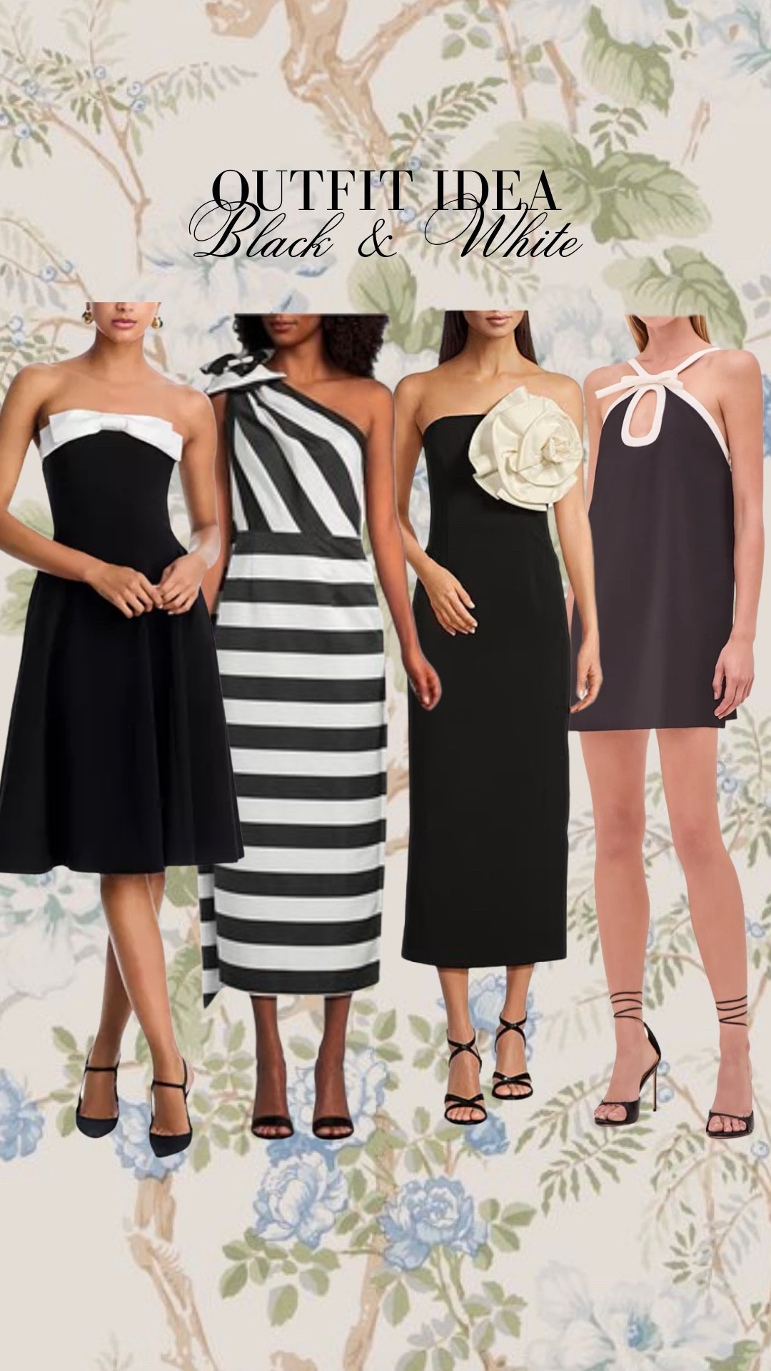 Black and white dresses I’m loving!