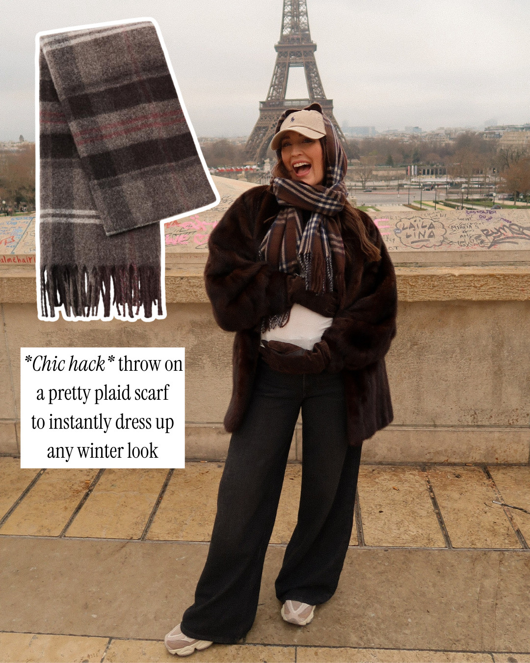 My favorite chic hack for winter is to add a cute scarf to any look! 

 #LTKSeasonal
