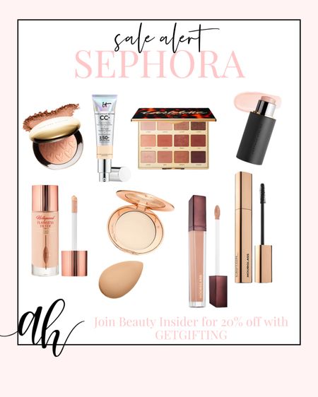Everyday makeup wear. Sale alert for sephora! Become a beauty insider and save 20% by using code : GETGIFTING

#LTKFind #LTKsalealert #LTKbeauty