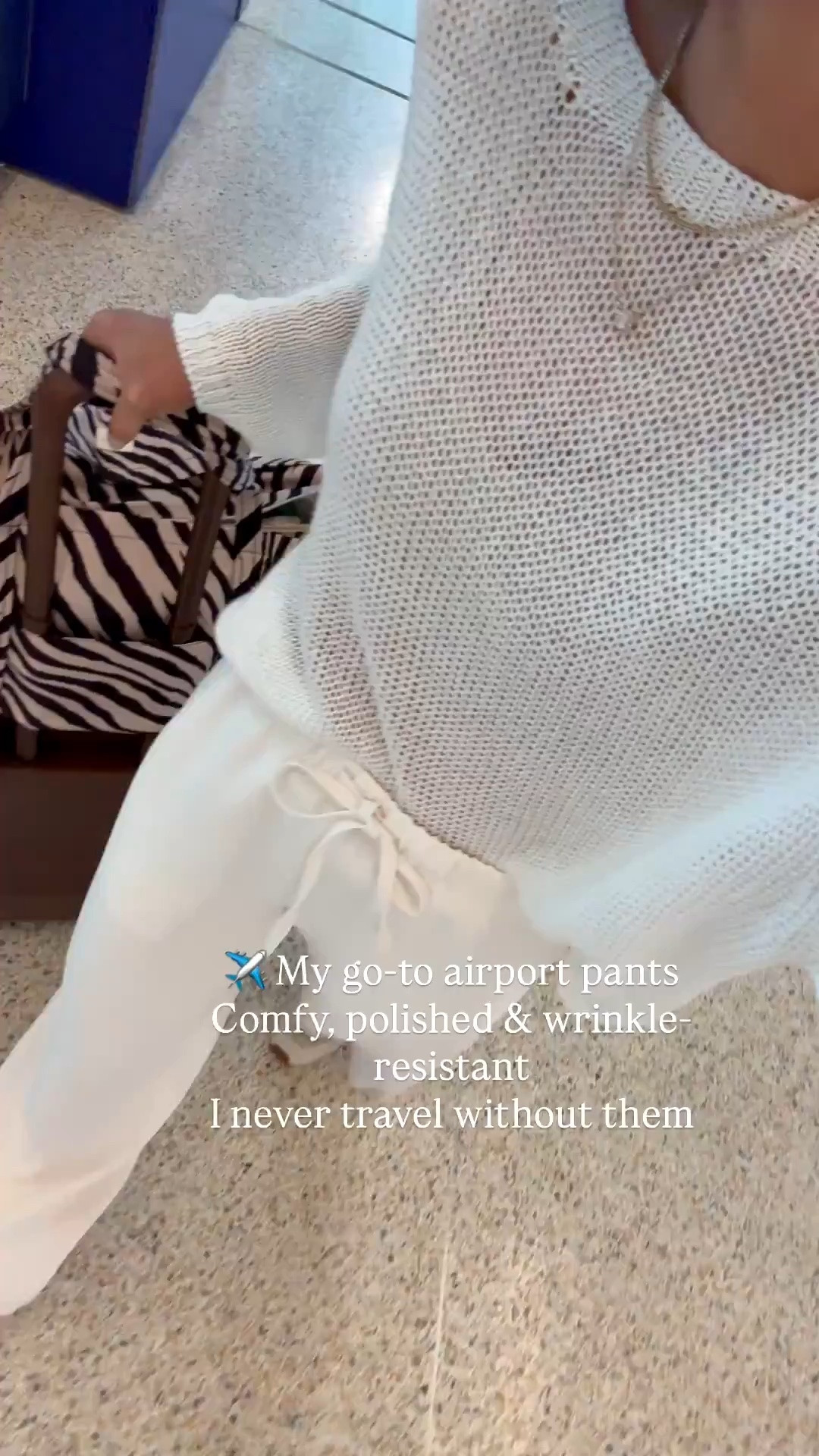✈️ My go-to airport pants
Comfy, polished & wrinkle-resistant
I never travel without them. I'm wearing size small in the regular length and I'm 5'7 for reference.

#LTKsummer

#LTKTravel