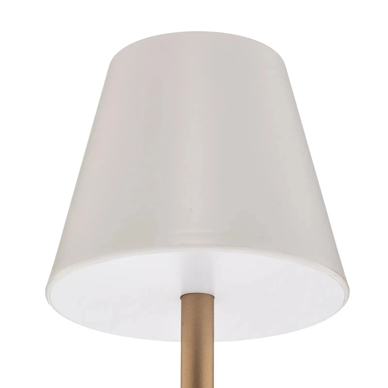 NewGarden 13” Outdoor Indoor Table Lamp Lola Slim 30 Brass Battery Powered Integrated Led | Way... | Wayfair North America