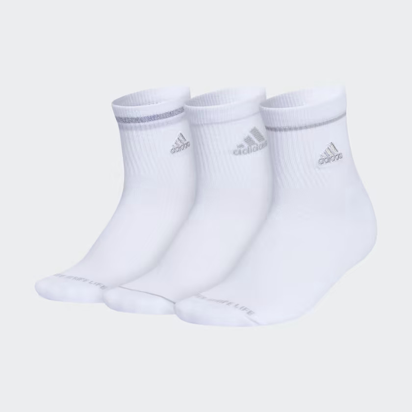 Cushioned Sport High-Quarter Socks 3-Pack | adidas (US)