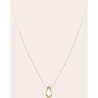 Gold Mini Teardrop Pendant Necklace | PrettyLittleThing US