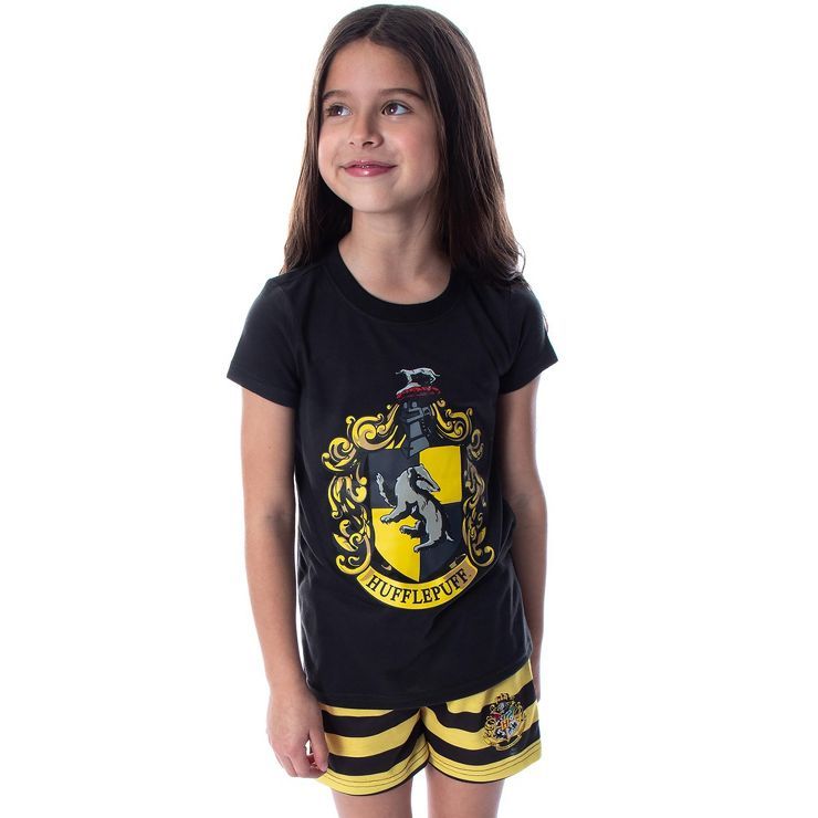 Harry Potter Girls' Hogwarts Castle Shirt and Shorts Pajama Set - All 4 Houses | Target