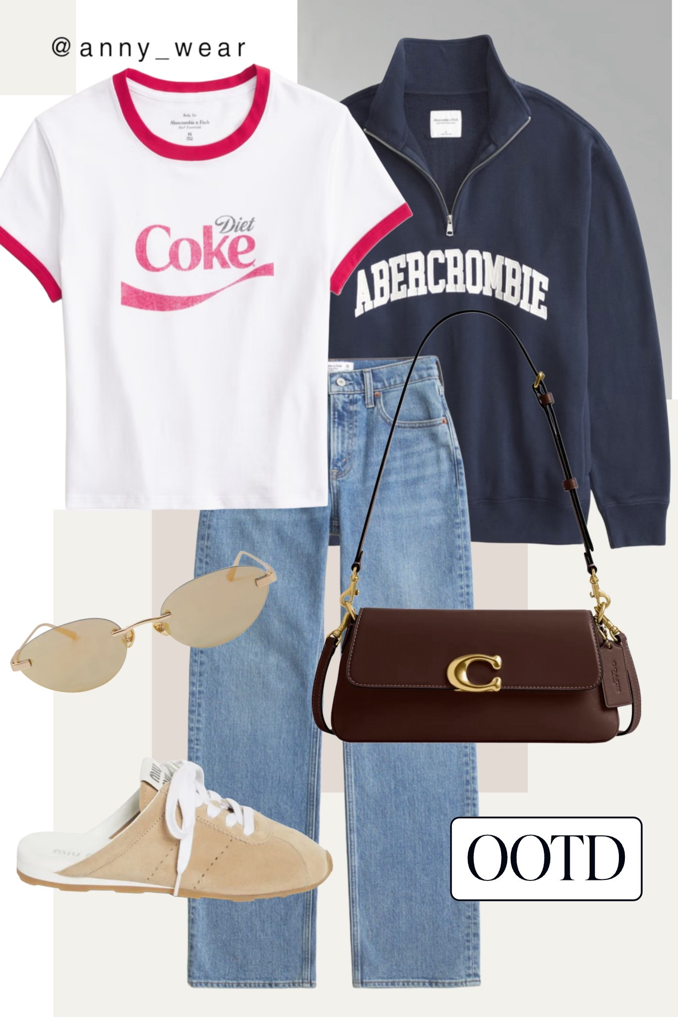 Casual outfit 

Abercrombie outfit
Coke Zero tee
What t shirt 
Blue navy sweatshirt 
White baby t shirt 
Diet Coke Graphic Baby Tee
White graphic tee
High Rise 90s by
Relaxed Jean
Essential Vintage Sunday
Half Zip sweatshirt 
Gold sunglasses 
Designer sunglasses 
Trinity Sunglasses
Mirror Sunglasses 
Brown leather bag
COACH Jet Shoulder Bag
Suede sneakers 
Sneaker Mule
paris outfit summer
work outfit summer 
Summer work wear 
Summer office
Summer capsule wardrobe 
Summer work
casual womens outfit 
europe summer outfits 
workwear summer
new york summer outfits 
Summer party looks
nyc summer outfits 
Summer workwear
paris summer outfit 
work party outfit 
Summer capsule wardrobe
summer outfits
summer 2025
summer capsule wardrobe summer casual outfits summer concert outfit summer essentials summer fashion summer fashion 2025  summer holiday outfits  summer in europe  summer in italy  summer in paris summer jeans summer jeans outfit summer jewelry summer jumpsuit summer looks  summer lounge set summer matching set paris summer modest summer outfits nyc summer outfit old money summer outfit paris outfit summer midsize summer outfits summer maxi skirt summer midi skirt summer mom outfits summer must haves summer night outfit summer outfit ideas summer outfit inspo summer outfits summer outfits Mango outfits sunday brunch going out outfits photoshoot outfits dinner date outfit ssense work party outfit zara outfits paris outfit casual wardrobe europe outfits saks 5th avenue new york outfits city street styles new york city ltku over 40 capsule wardrobe popular today summer looks city outfits Abercrombie outfits casual spring outfit classy casual everyday necklace #Abercrombie #LTKstyletip #LTKbeauty  #LTKshoecrush #LTKitbag 

#LTKSummerEdit #LTKSaleAlert #LTKOver40