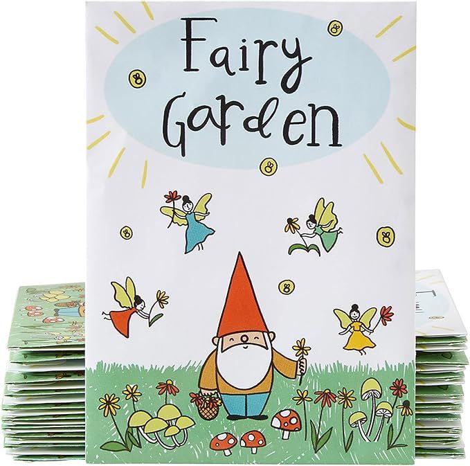 American Meadows Wildflower Seed Packets "Fairy Garden" Party Favors for Guests (Pack of 20) - Wi... | Amazon (US)