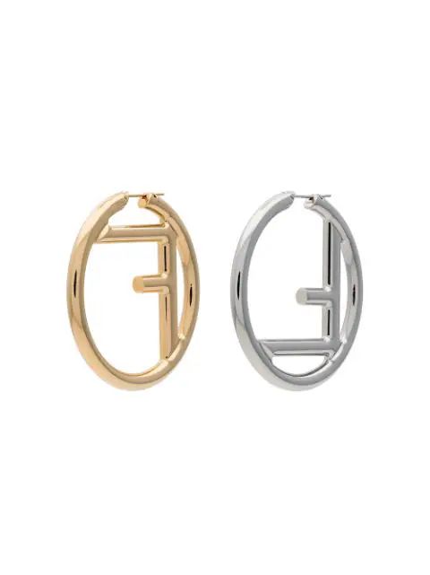 FF logo earrings | Farfetch (US)
