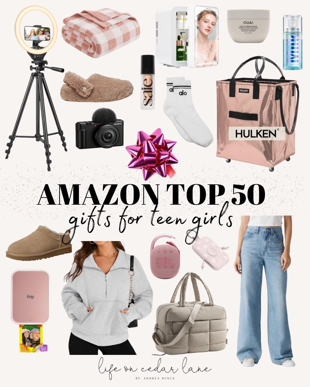 Looking for the perfect gift for a teen girl? Check out these top Amazon picks! From cozy slippers to trendy jeans, find something she'll love. #giftideas #amazonfinds

#LTKHoliday #LTKGiftGuide #LTKKids