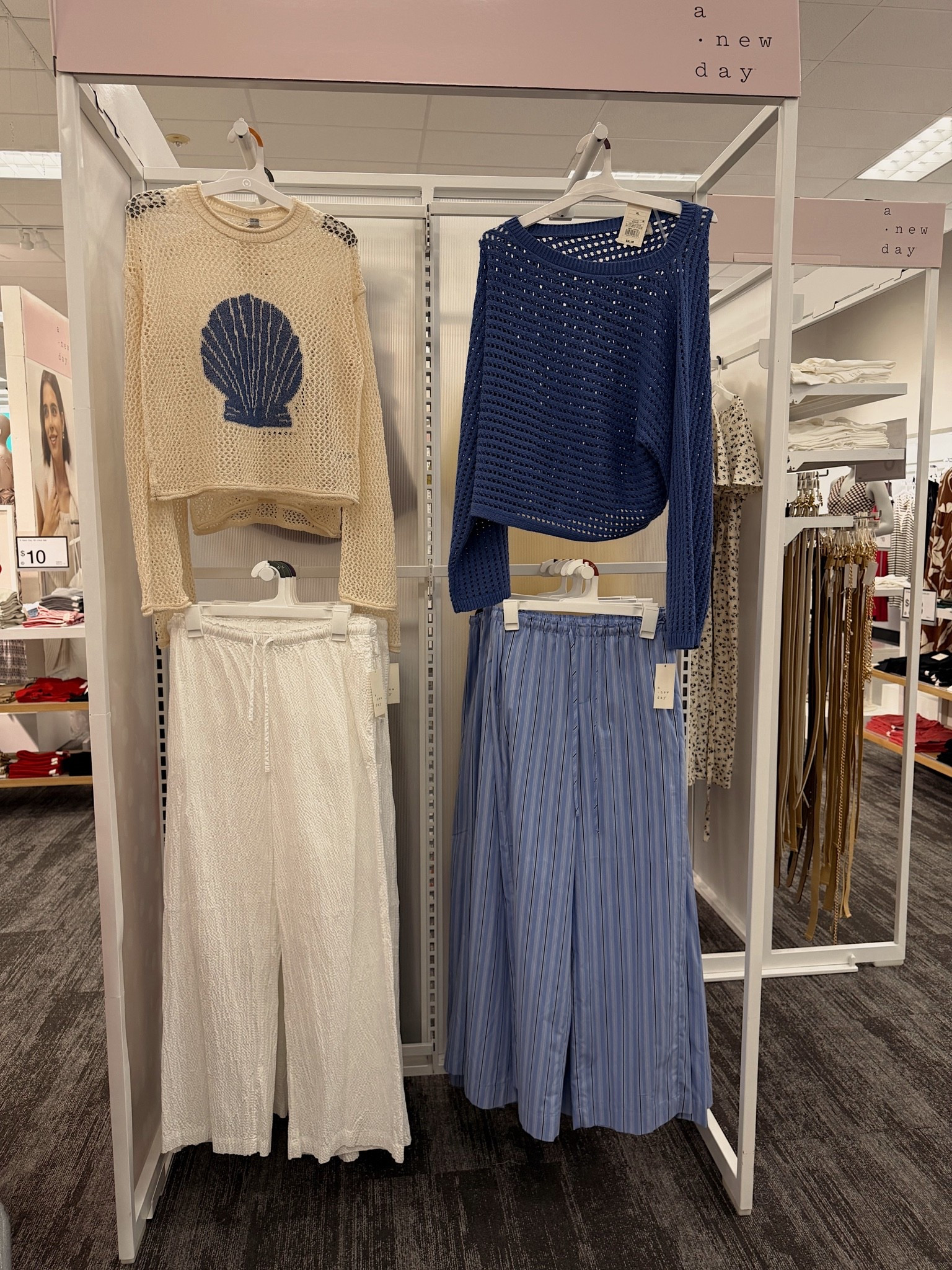 Pops of cozy blue at target