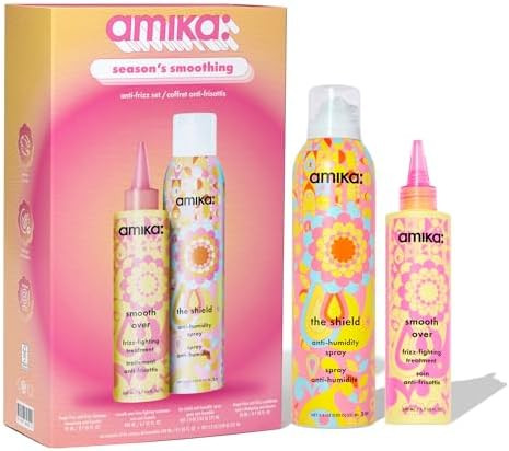 amika the shield anti-humidity spray | lightweight, invisible heat protection spray, contains UV ... | Amazon (US)