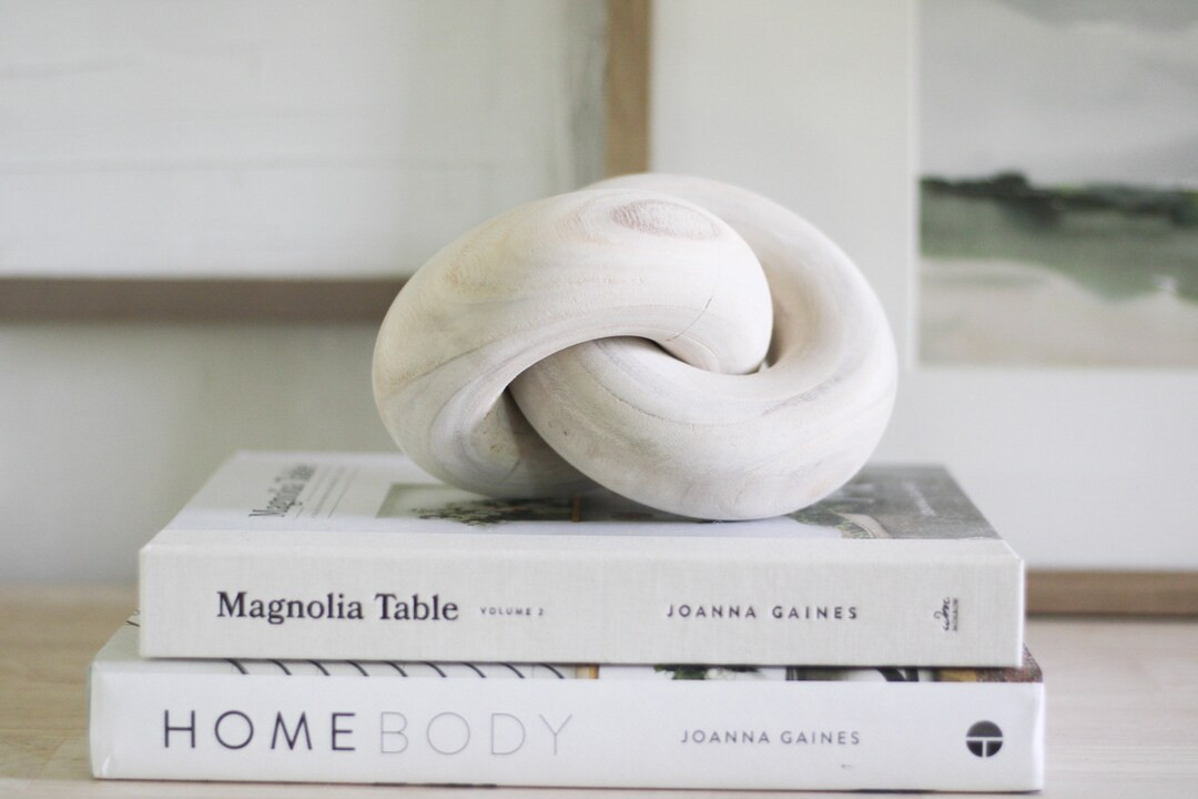 Large Studio Mcgee Inspired Natural Wood Knot | Home Decor | Wood Home Decor | Etsy (US)