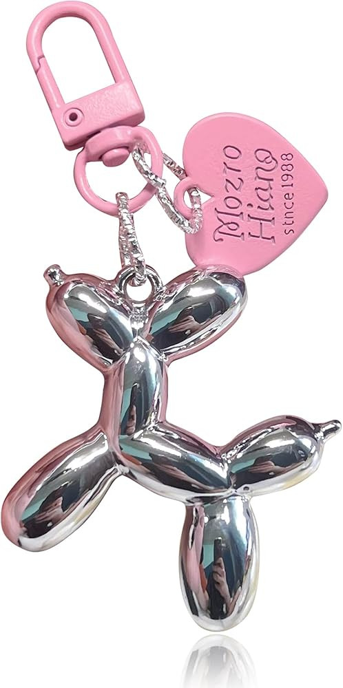 Jelly Balloon Dog Design Keychain for Women, Cute Girls Key Chain, Key Chains Accessories for Car... | Amazon (US)