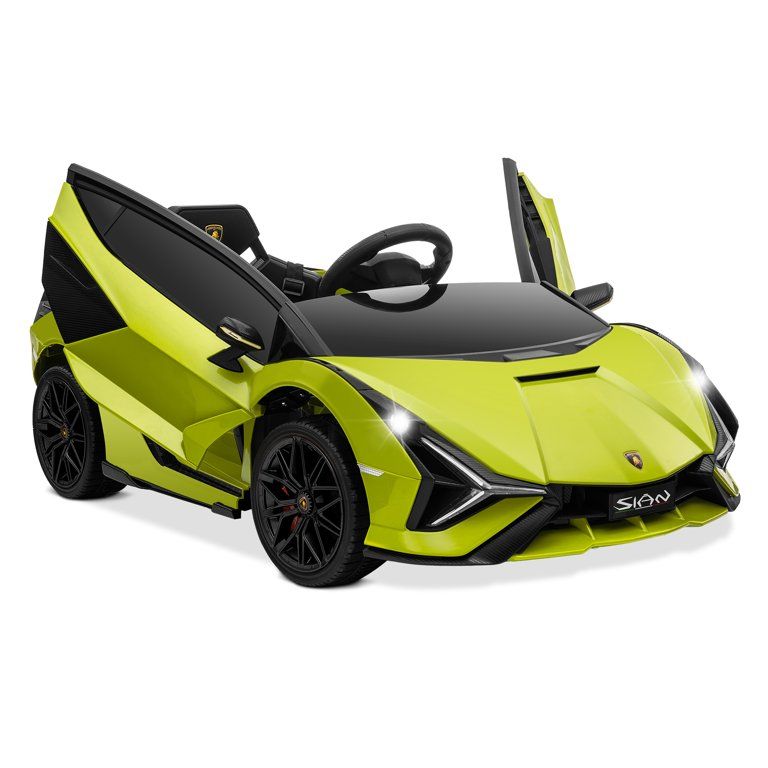 Kidzone Kids 12V Electric Licensed Lamborghini Car – Green - Walmart.com | Walmart (US)