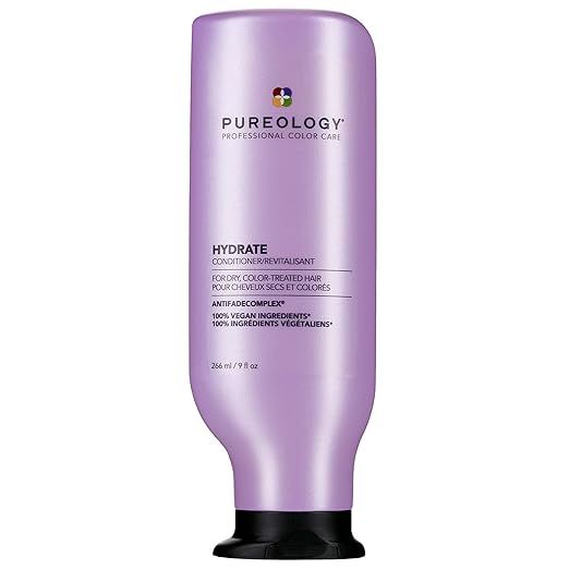 Pureology Hydrate Moisturizing Conditioner | Softens and Deeply Hydrates Dry Hair | For Medium to... | Amazon (US)