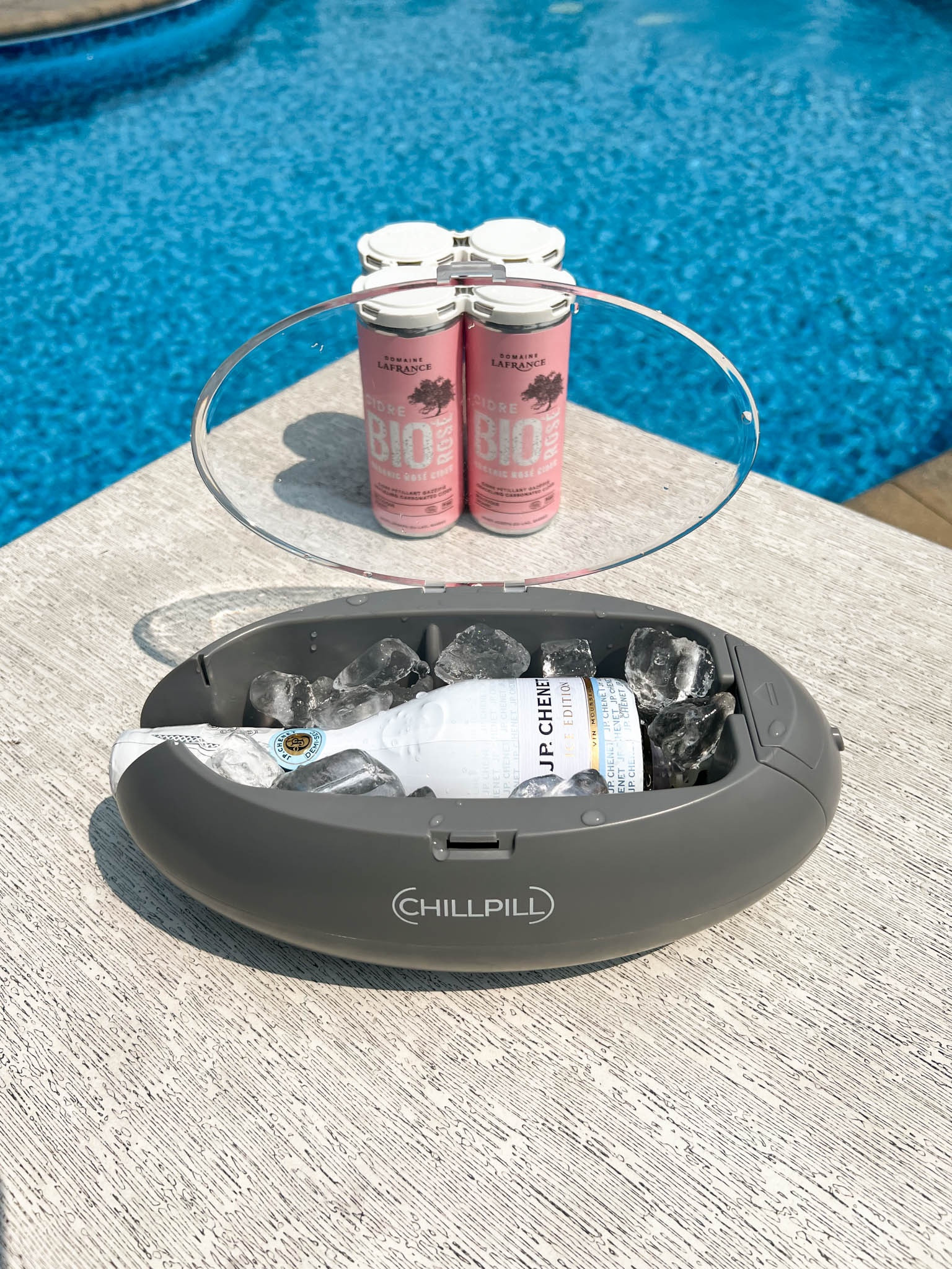 Chill-O-Matic Instant Beverage Cooler, Chill Drinks in 60 Seconds