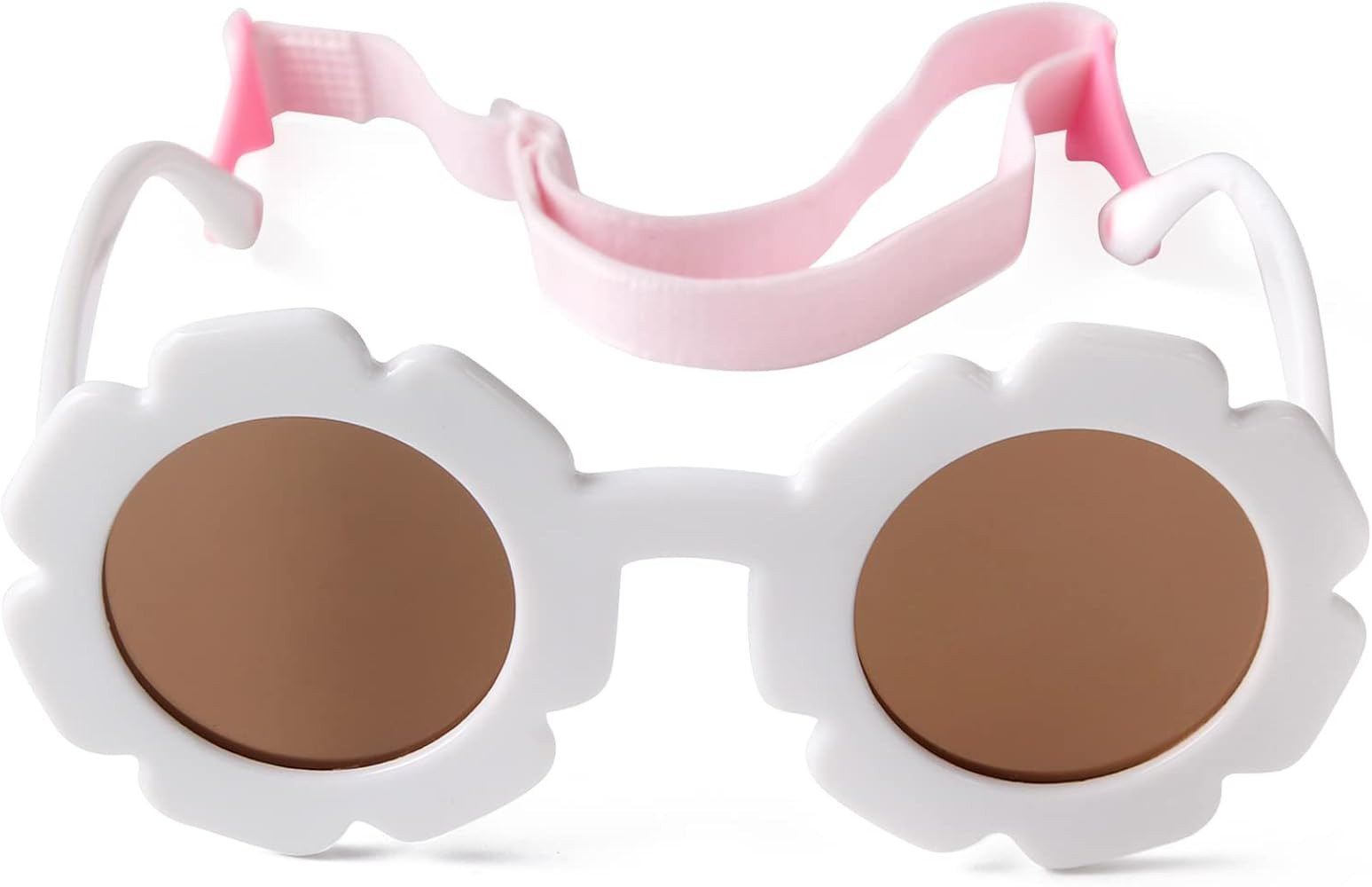 JUDOO Toddler Sunglasses with Strap Polarized Flexible Flower Glasses for Infant Baby Boys Girls ... | Amazon (US)