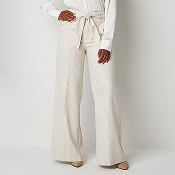 Worthington Womens High Rise Wide Leg Pant | JCPenney