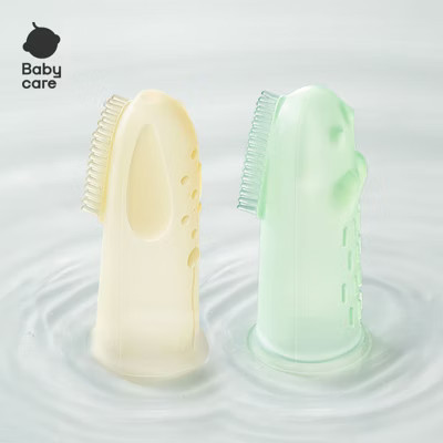 Bc Babycare One-Swipe Food-Grade Silicone Finger Toothbrush Set – Milk Stain & Tongue Cleaner for 6M+ Baby Oral Care | Target