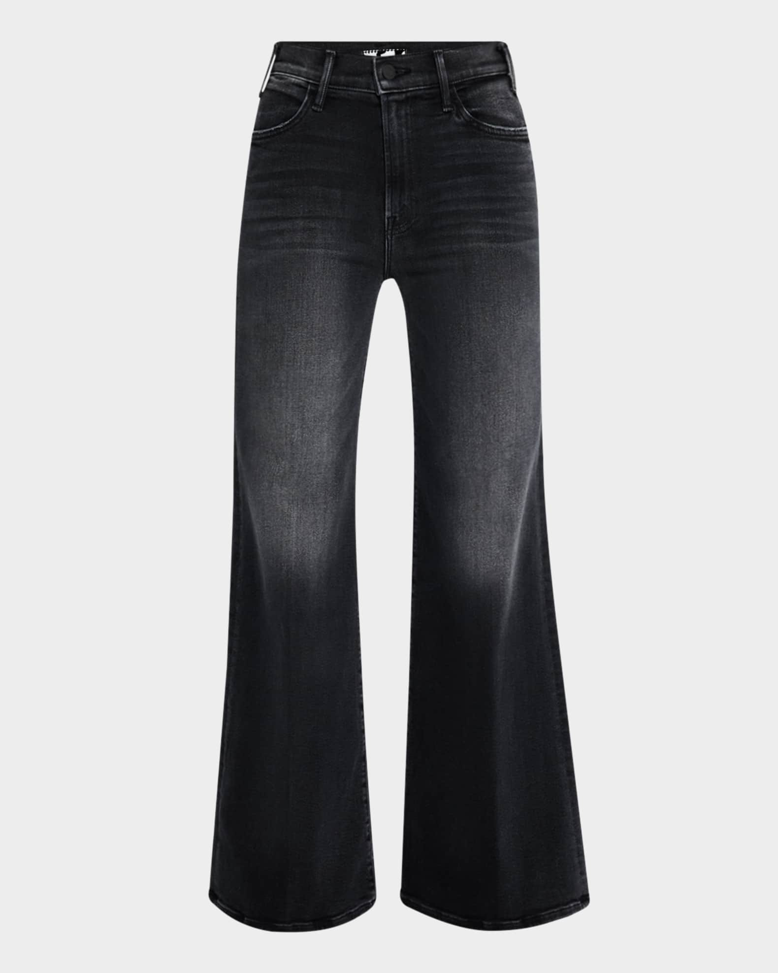 MOTHER The Hustler Roller Sneak Jeans | Neiman Marcus