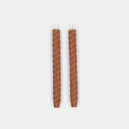 Click for more info about Rope Taper Candle Pair