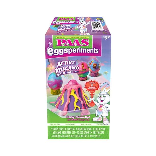 PAAS Easter Egg Decorating and Dye Kit , Active Volcano, 1 Kit | Walmart (US)