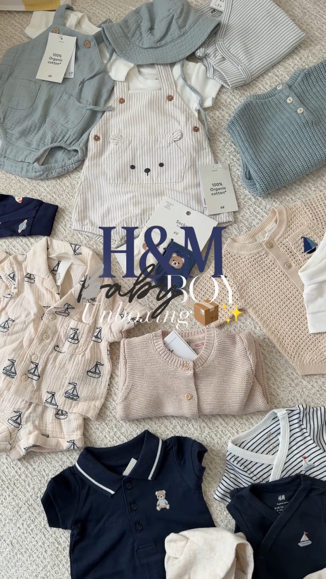 The sweetest H&M baby boy finds just arrived 🤍🧸 From soft knits and cozy matching sets to adorable rompers and little sailor details… every piece is even cuter in person. Perfect neutral newborn essentials with a touch of blue for baby boy season. ✨

baby boy clothes, newborn outfits, H&M baby, baby boy style, neutral baby clothes, newborn essentials, baby fashion, baby haul, baby boy wardrobe, organic cotton baby clothes, knit baby set, baby romper, baby overalls, sailor outfit baby, baby knitwear, newborn style, baby boy summer outfits, H&M baby haul, baby clothing inspiration, baby must haves