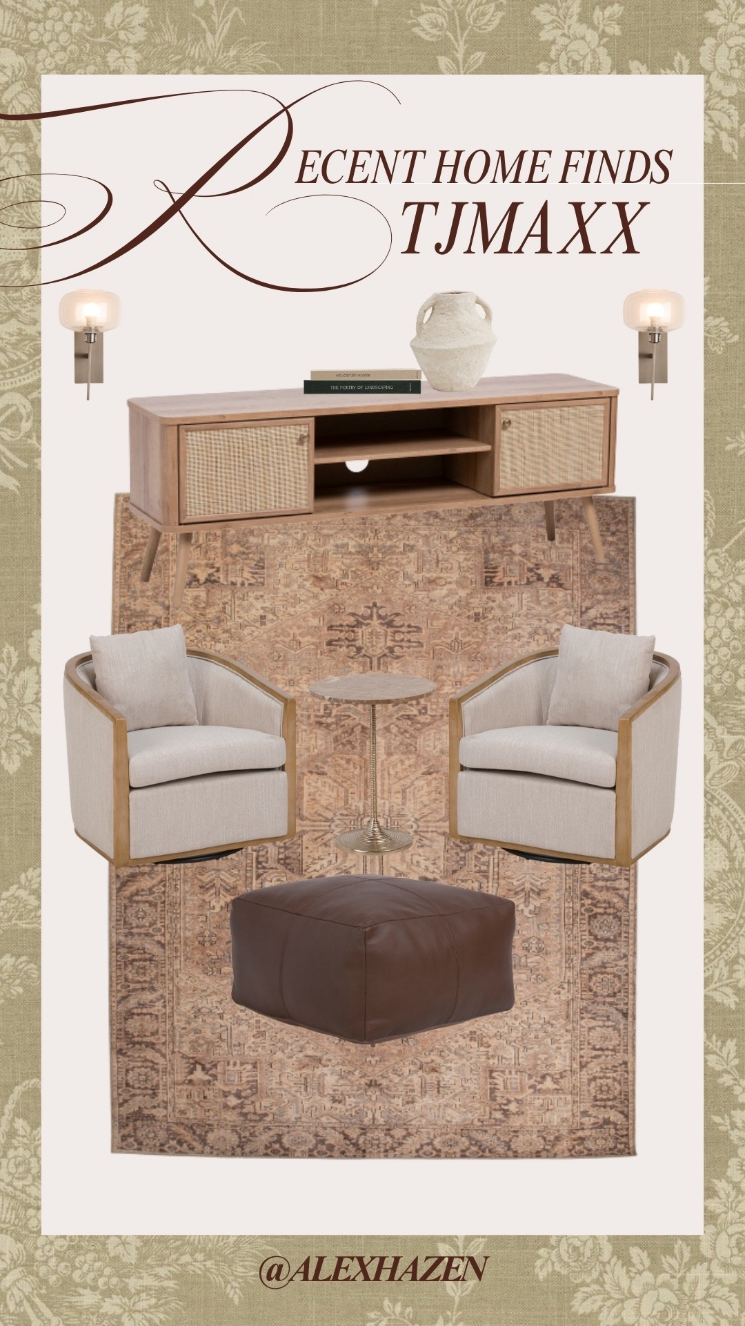 recent home finds from tjmaxx !! a mix of vintage-inspired and warm.

#LTKHome #LTKStyleTip #LTKSummerEdit