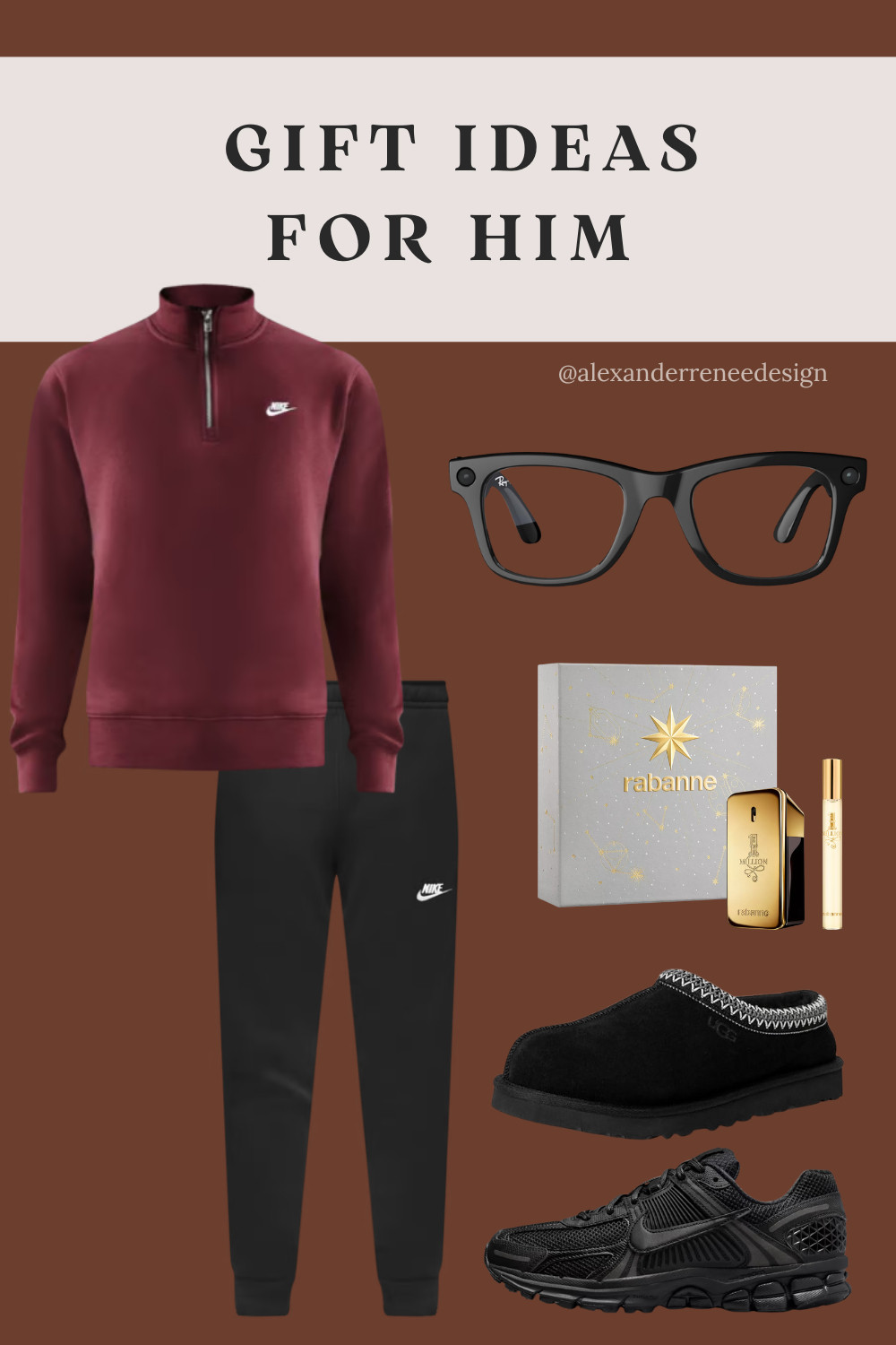 Sharing the exact pieces I gifted my husband for his birthday and honestly, they were a total hit! 🎁✨ 
If you’re stuck on what to get him, these are solid, stylish picks he’ll actually use. Trust me, they’re man-approved 😂
#GiftIdeasForHim #HolidayGifts #LTKMens #HisFavorites #LTKGiftGuide #MensStyle #GiftInspo 

 #LTKGiftGuide #LTKHoliday #LTKMens