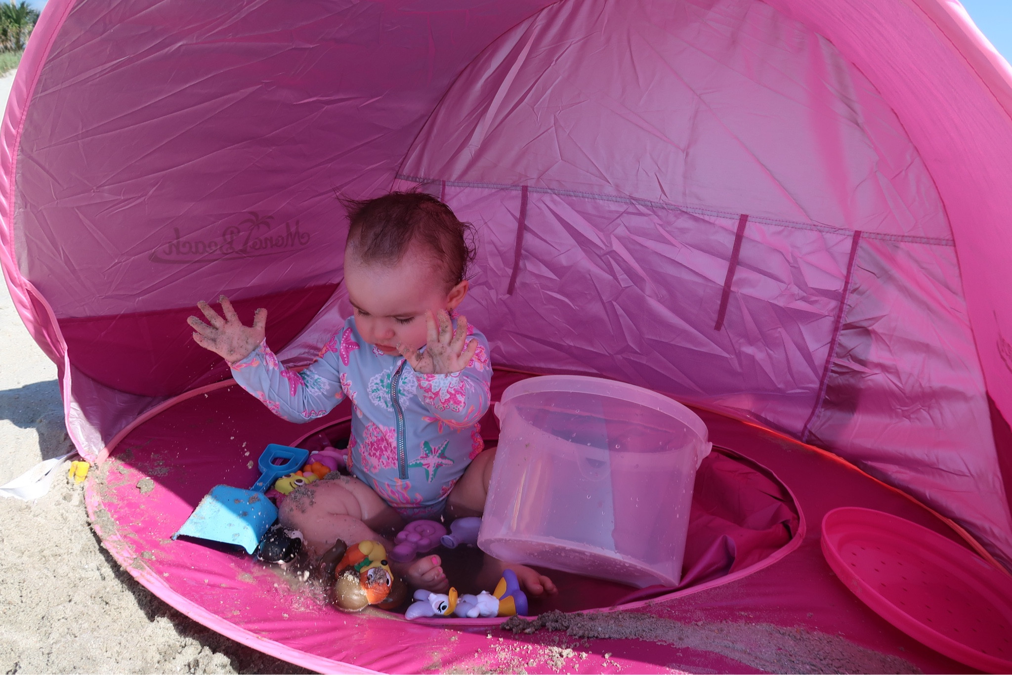 The best thing for babies at the beach! Keeps them cool and covered! 

#LTKTravel #LTKBaby #LTKKids
