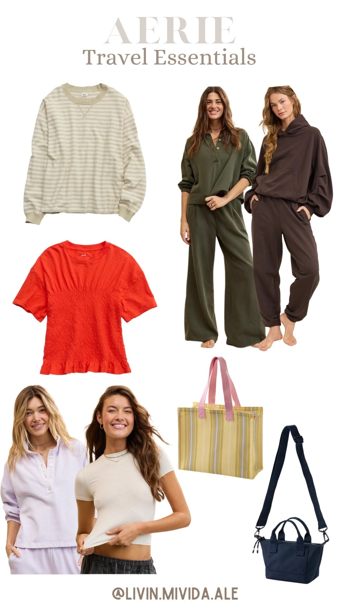 Travel essentials 🙌🏼

#aerie #travelessentials #women

#LTKootd #LTKTravel #LTKSeasonal