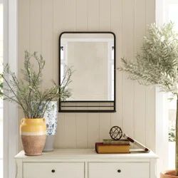 Peetz Accent Mirror with Shelves | Joss & Main | Wayfair North America