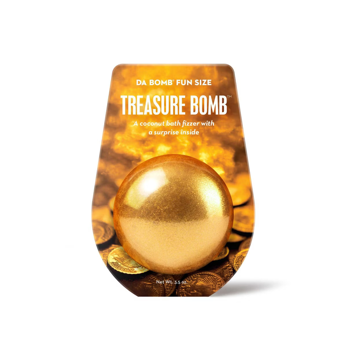Da Bomb Bath Fizzers Treasure Bath Bomb - 3.5oz | Target