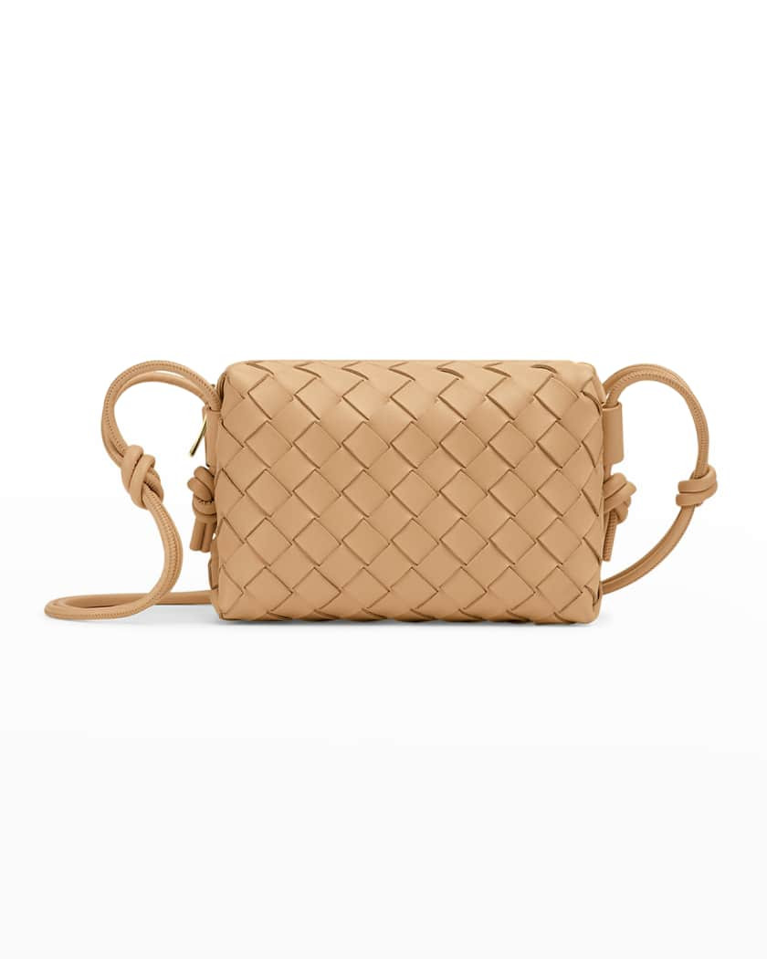 Bottega Veneta Loop Mini Intrecciato Crossbody Bag | Neiman Marcus