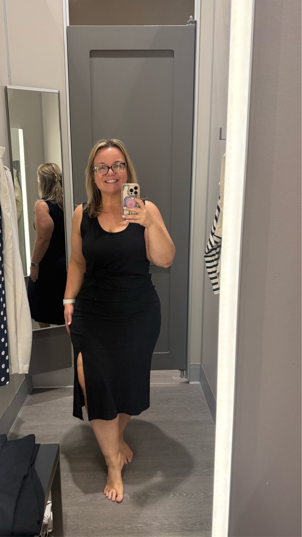 Loft dress dupe for half the price! 

I love the ruching detail around the waist and that slit that takes you from work to happy hour. 

For reference: 
I’m 5’3 wearing a large 
36DDD | 32 in waist | 49 in hips 

#ltkcurves #ltkpetite #ltkstyle #ltksummer #ltkunder100 #targetstyle #coastalmom #coastalstyle #polishedcasual #effortlessstyle #midsizestyle #curvyfashion #petitecurvy #momstyle #everydaystyle #realoutfit #wearablefashion #summeroutfits #brunchtime #beachtowork #easyoutfits #confidenceinstyle #over40style #millennialstyle #casualchic #flatteringfits @Target  #loftdupe #dupe

#LTKOver40 #LTKMidsize #LTKootd