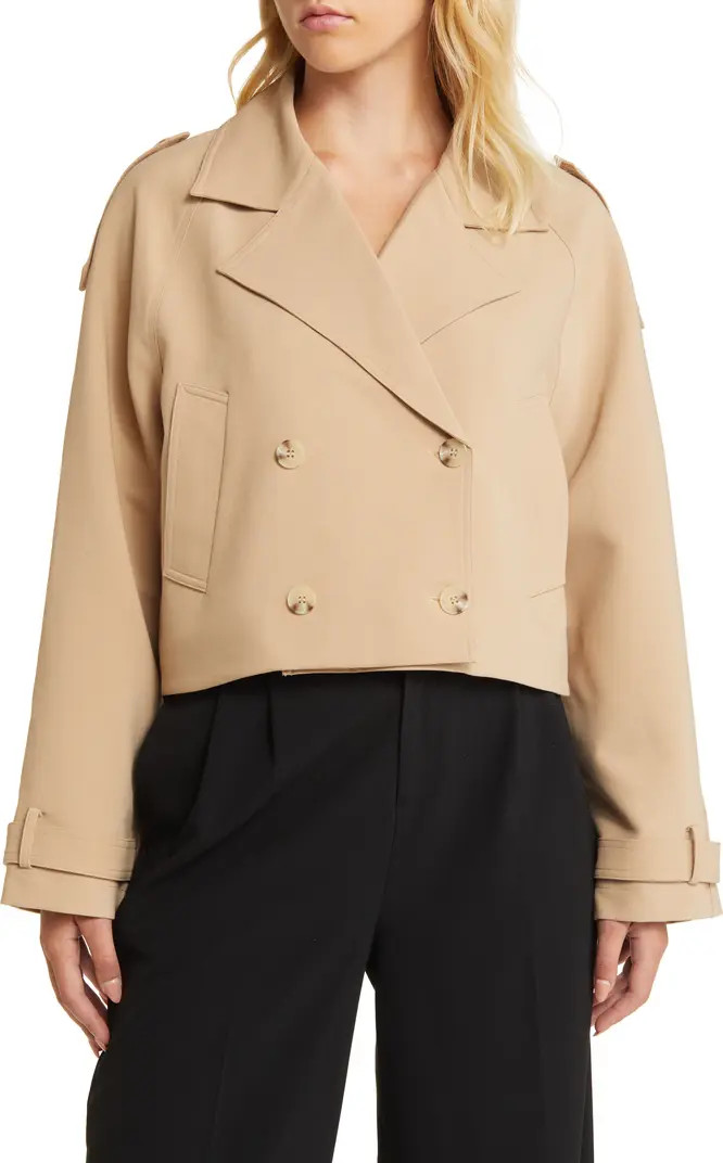 Crop Trench Coat | Nordstrom